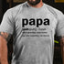 Men's Definition Of A Papa T-Shirt