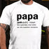 Men's Definition Of A Papa T-Shirt