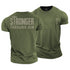 Men's Stronger Through Him Cotton T-Shirt