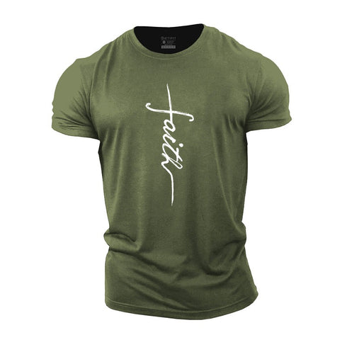 Men's Faith Cotton T-Shirt