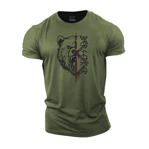 Men's Berserker Rune Cotton T-Shirt