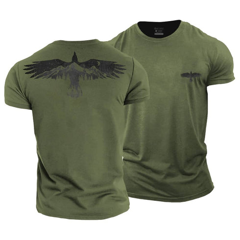 Men's Soaring Eagle Cotton T-Shirt