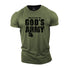 Men's Enlisted in God's Army Cotton T-Shirt