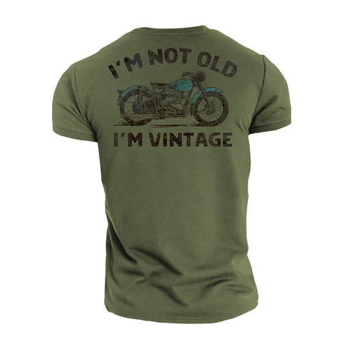 Men's I‘m Not Old I'm Vintage Cotton T-Shirt