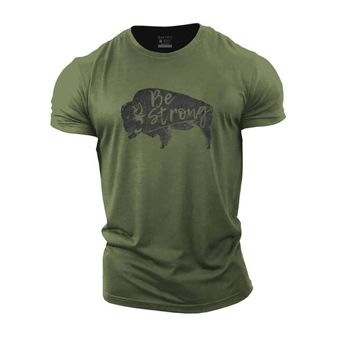 Men's Be Strong Cotton T-Shirt