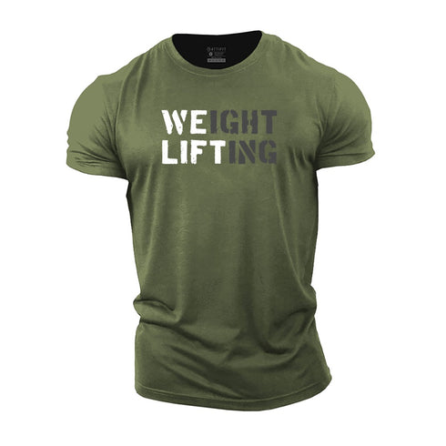 Men's We Lift Cotton T-Shirt