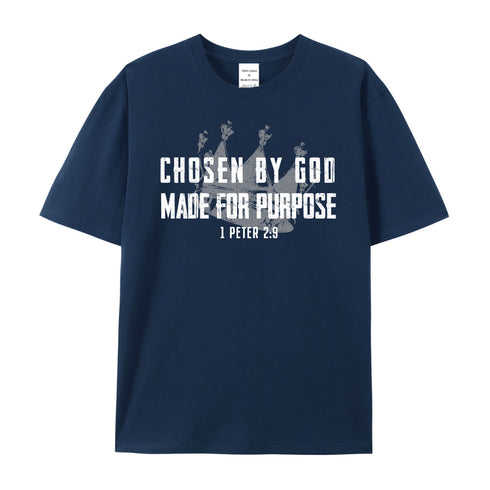 Unisex Chosen By God Made For Purpose Cotton T-Shirt