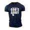 Men's Enlisted in God's Army Cotton T-Shirt