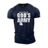 Men's Enlisted in God's Army Cotton T-Shirt