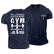 Men's All I Need Is A Little Bit of Gym and A Whole Lot of Jesus Cotton T-Shirt