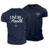 Men's Live By Faith Cotton T-Shirt