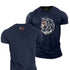 Men's Lion Cross Cotton T-Shirt