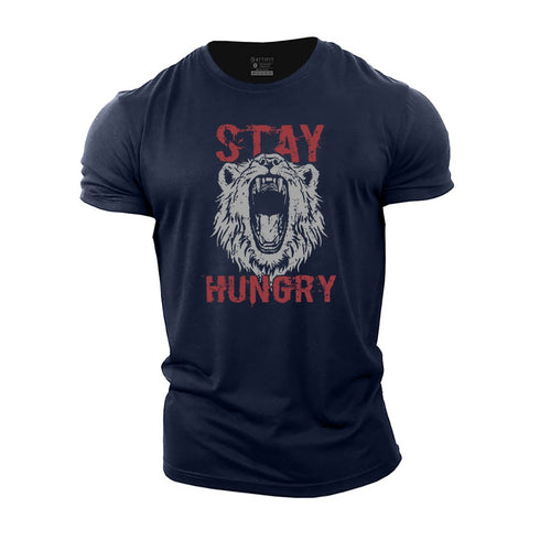 Men's Stay Hungry Cotton T-Shirt
