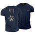Men's Wolf Claw Landscape Cotton T-Shirt