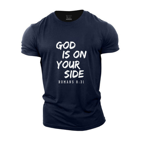 Men's God Is On Your Side Cotton T-Shirt