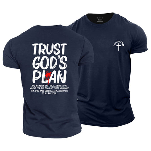 Men's Trust God's Plan Cotton T-Shirt