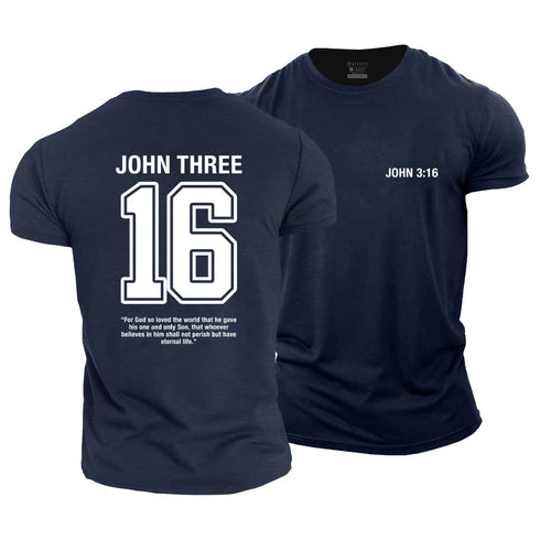 Men's JOHN 3:16 Cotton T-Shirt