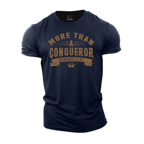 Men's More Than a Conqueror Cotton T-Shirt