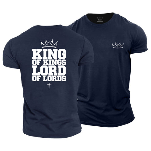 Men's King Of Kings Lord Of Lords Cotton T-Shirt