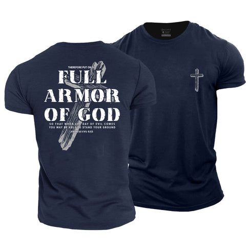 Unisex Put On Full Armor Of God Cotton T-Shirt