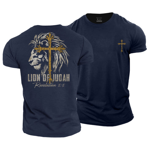 Men's Lion of JUDAH Cotton T-Shirt