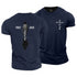 Men's Trust Jesus Walk By Faith Cotton T-Shirt