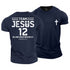 Men's Team Jesus 12 Cotton T-Shirt