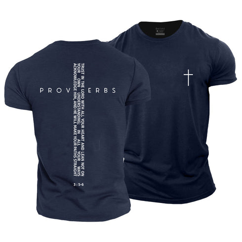 Men's PROVERBS Cotton T-Shirt