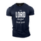 Men's The Lord Our God Is On Our Side Cotton T-Shirt