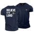 Men's Believe In The Lord Cotton T-Shirt