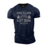 Men's Real Old Men Lift Iron Then Take A Nap Cotton T-Shirt