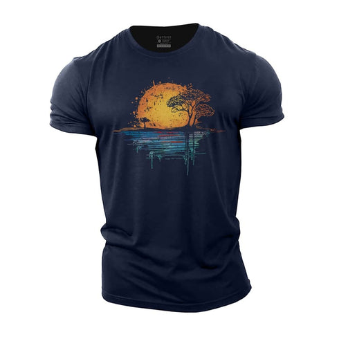Men's Twilight Reflections Cotton T-Shirt