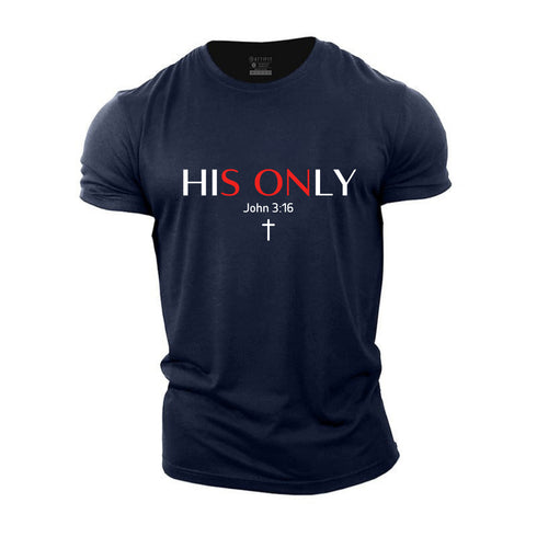 Men's His Only Son Cotton T-Shirt