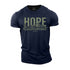 Men's For All My Hope Is in Him Cotton T-Shirt
