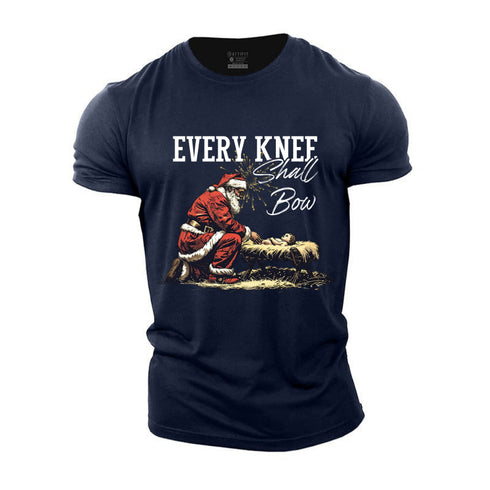 Unisex Every Knee Shall Bow Cotton T-Shirt