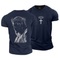 Men's Crown Of Thorns And Cross Jesus Cotton T-Shirt