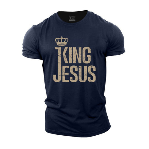 Men's Jesus King Cotton T-Shirt