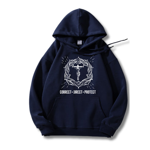 Unisex CORRECT DIRECT PROTECT Hoodie Sweatshirt