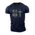 Men's He Is Risen Cotton T-Shirt