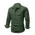Men‘s Vintage Casual Outdoor Cargo Shirt