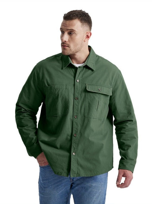 Men‘s Vintage Casual Outdoor Cargo Shirt