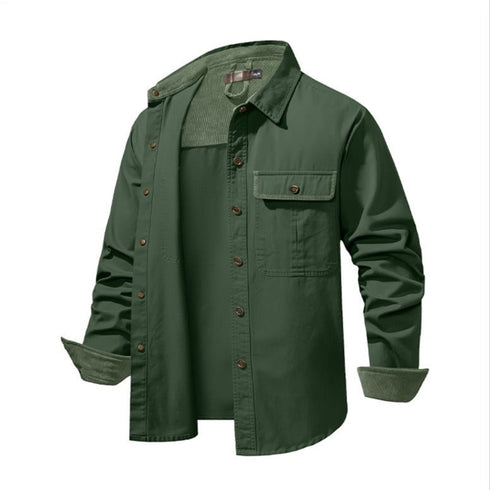 Men‘s Vintage Casual Outdoor Cargo Shirt