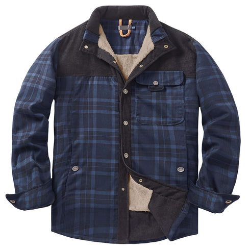 Men‘s Warm Pocket Casual Jacket Outwear