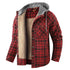 Men‘s Warm Pocket Casual Hoodie Jacket Outwear