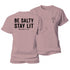 Women's Be Salty Stay Lit Cotton T-Shirt