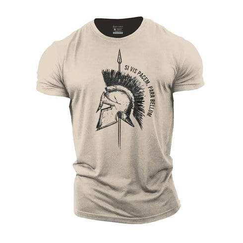 Men's Si Vis Pacem Para Bellum Cotton T-Shirt