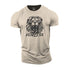 Men's Fearless Lion Cotton T-Shirt