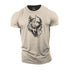 Men's Wolf Warrior Cotton T-Shirt
