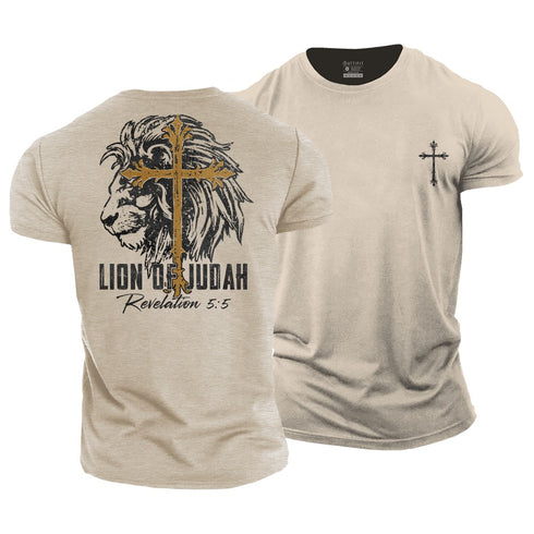 Men's Lion of JUDAH Cotton T-Shirt