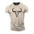 Men's Strength Bull Cotton T-Shirt